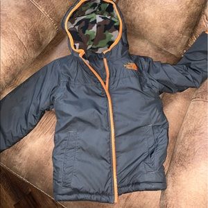 North face reversible jacket 2T